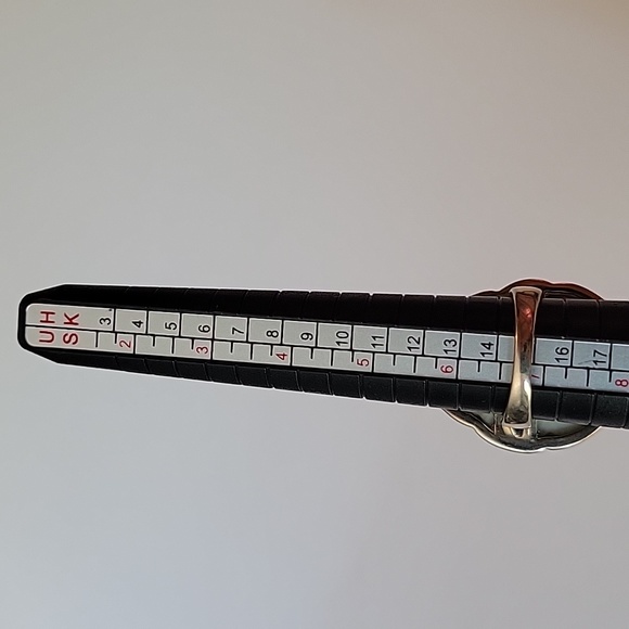 Sajen carved druzy 925 sterling silver ring - Picture 9 of 9